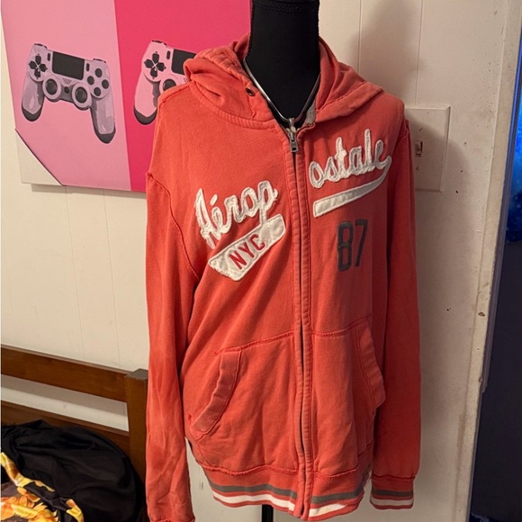 Aéropostale orange Hoodie - Picture 1 of 1